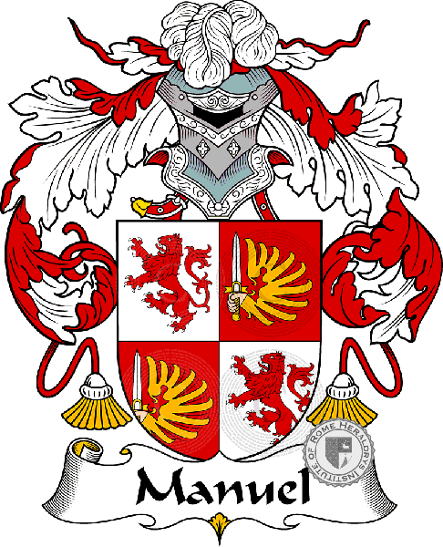 Coat of arms of family Manuel