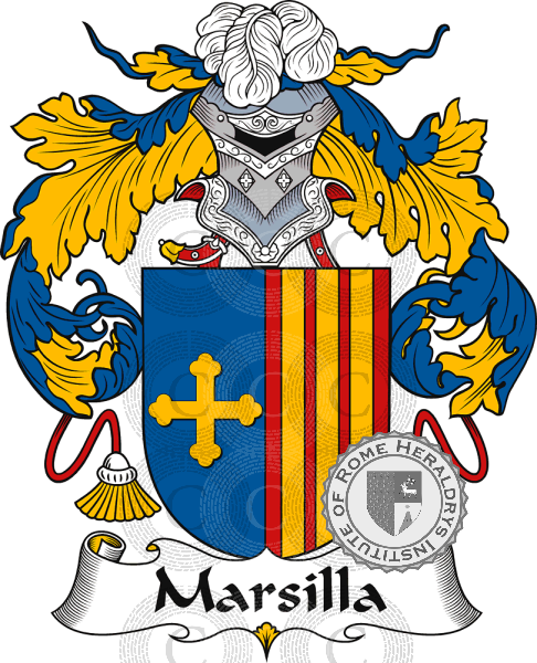 Wappen der Familie Marsilla