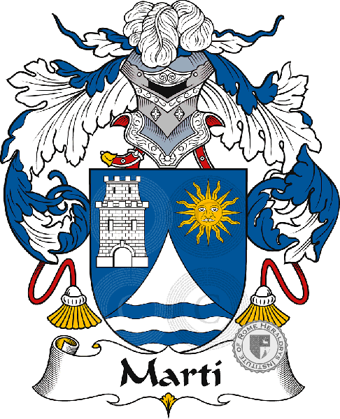 Escudo de la familia Marti