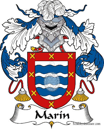 Wappen der Familie Marín
