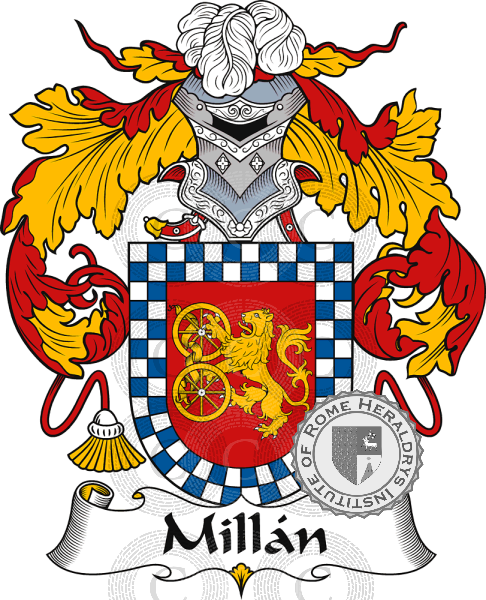 Wappen der Familie Millán
