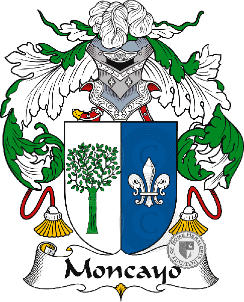 Coat of arms of family Moncayo