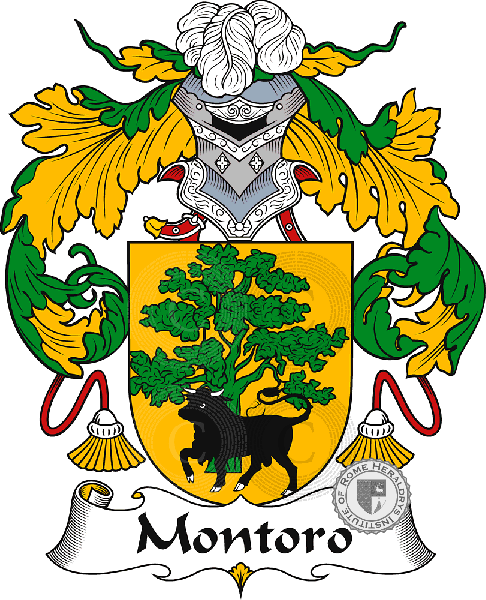 Coat of arms of family Montoro
