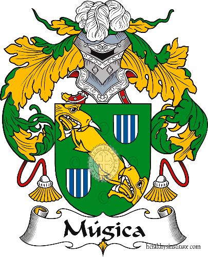 Coat of arms of family Múgica