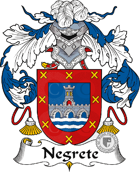 Wappen der Familie Negrete