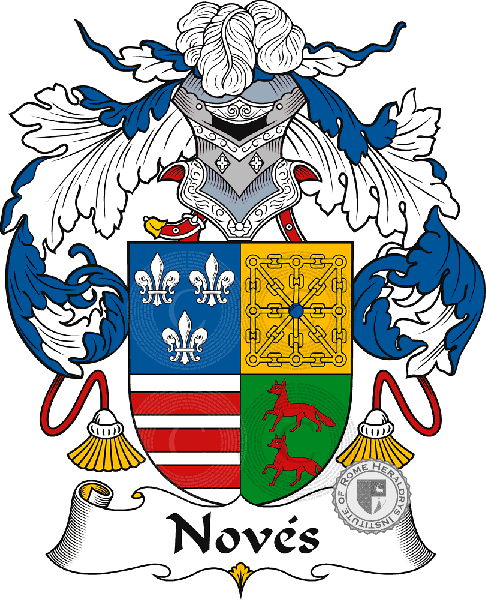Wappen der Familie Novés