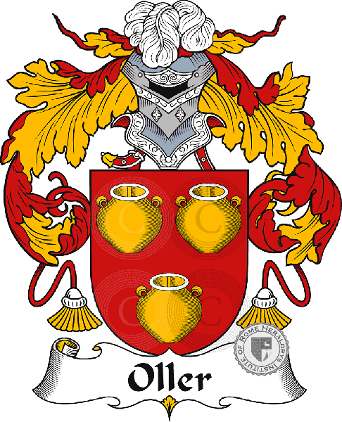 Coat of arms of family Oller