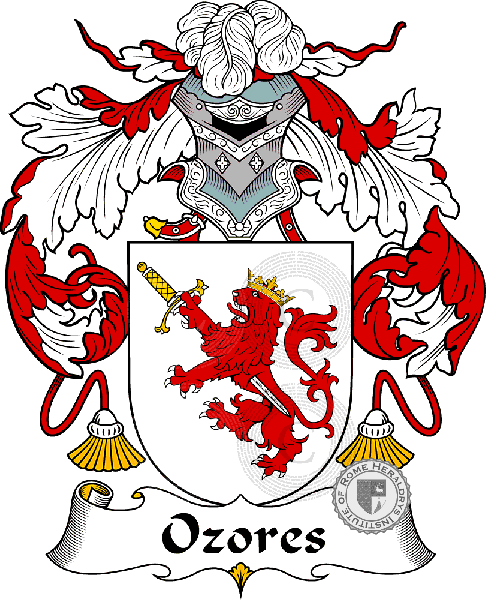 Coat of arms of family Ozores