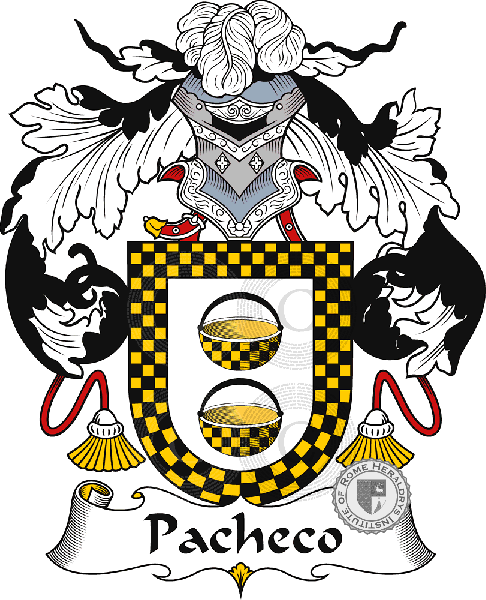 Wappen der Familie Pacheco