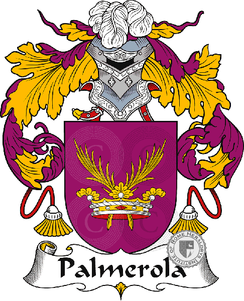 Coat of arms of family Palmerola