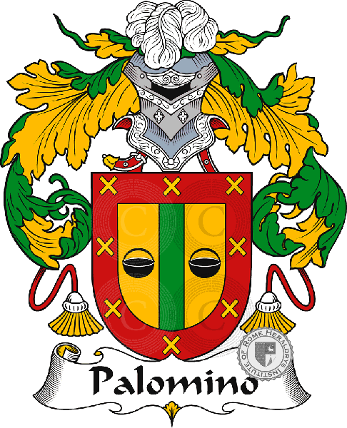 Escudo de la familia Palomino