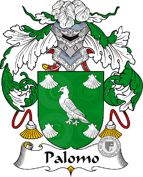 Escudo de la familia Palomo