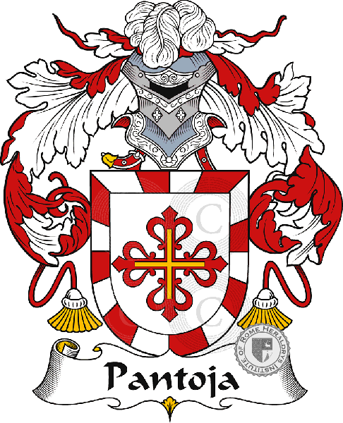 Coat of arms of family Pantoja