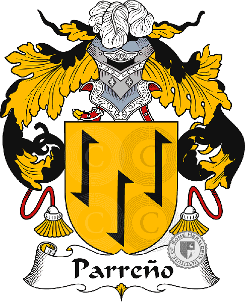Wappen der Familie Parreño