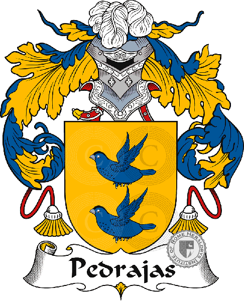 Coat of arms of family Pedrajas