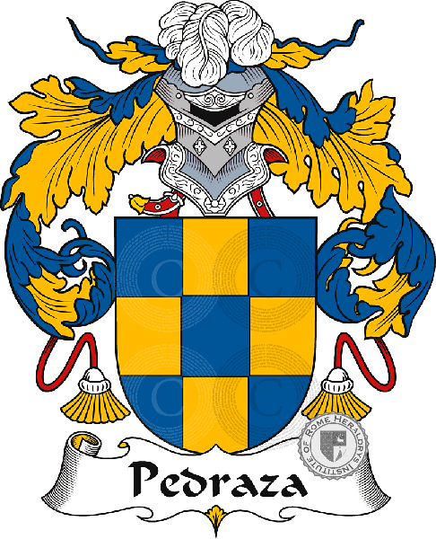 Coat of arms of family Pedraza