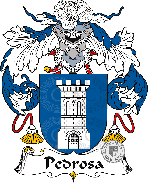 Coat of arms of family Pedrosa