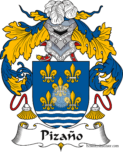 Coat of arms of family Pizaño