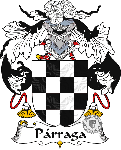 Coat of arms of family Párraga