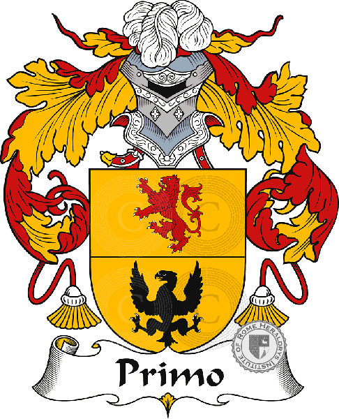Wappen der Familie Primo