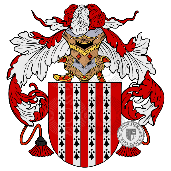 Coat of arms of family Quesada