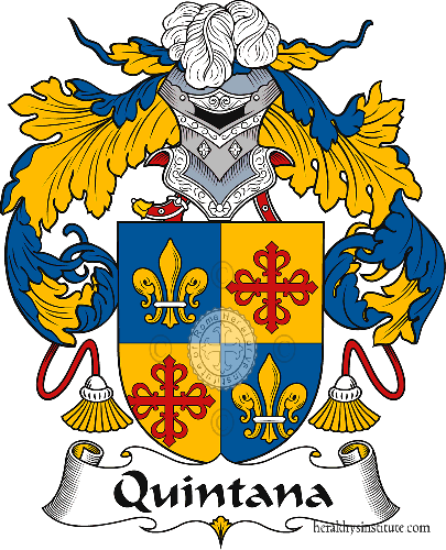 Coat of arms of family Quintana