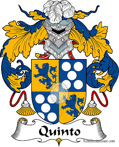 Coat of arms of family Quinto