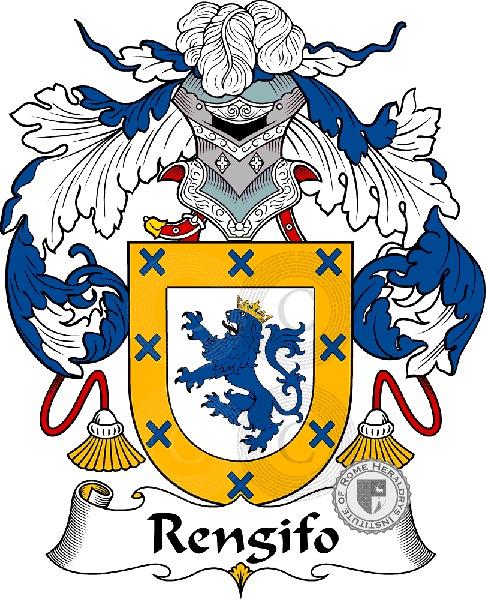 Coat of arms of family Rengifo