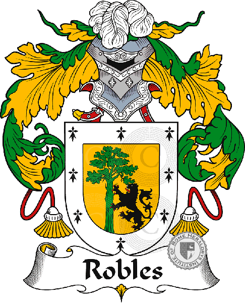 Escudo de la familia Robles