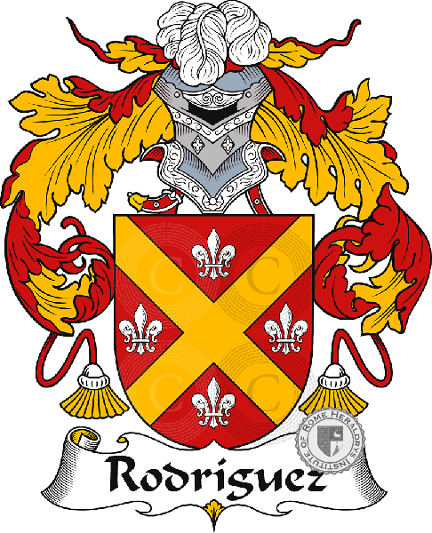 Wappen der Familie Rodríguez I   ref: 37458