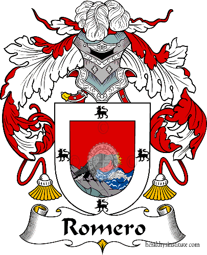 Escudo de la familia Romero Motezuma