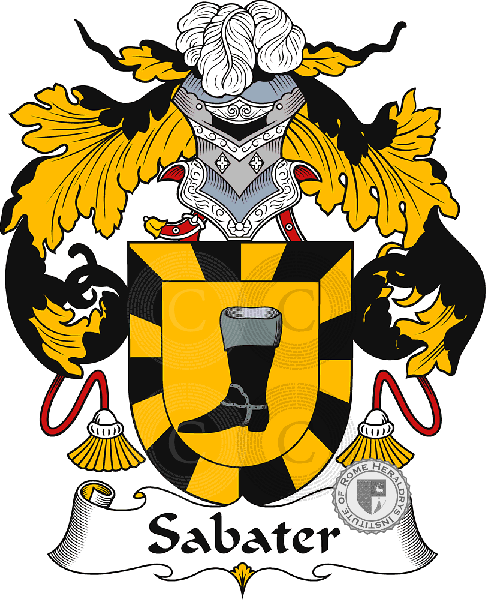 Coat of arms of family Sabater