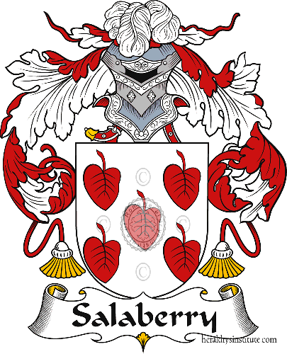 Coat of arms of family Salaberry