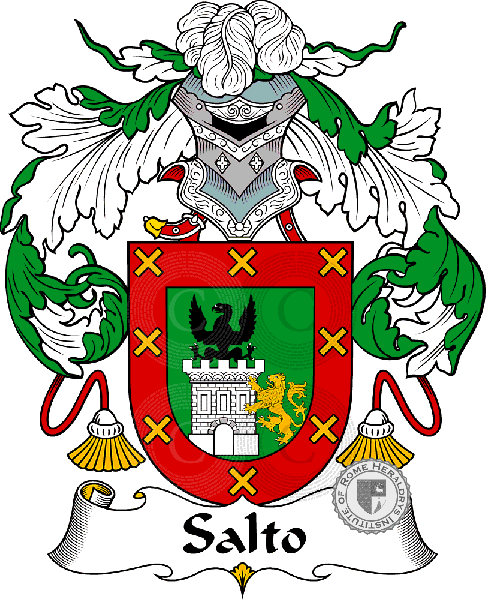 Coat of arms of family Salto