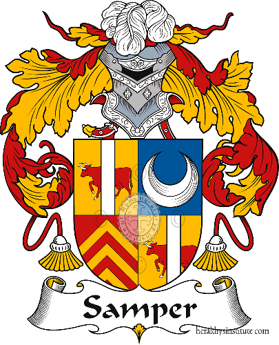 Coat of arms of family Samper