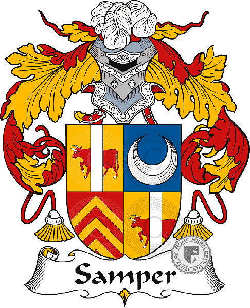 Escudo de la familia Samper