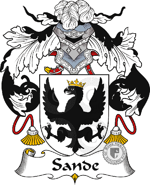 Wappen der Familie Sande