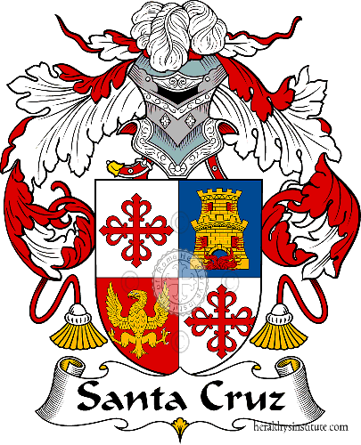 Coat of arms of family Santa Cruz