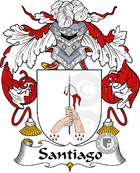 Escudo de la familia Santiago
