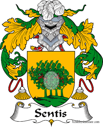 Wappen der Familie Sentis
