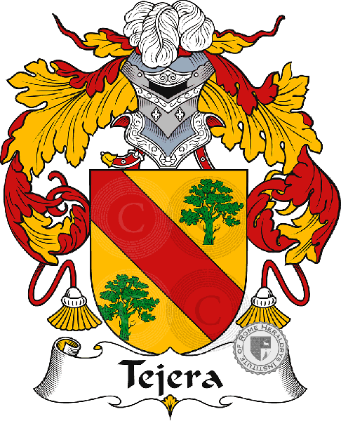 Coat of arms of family Tejera