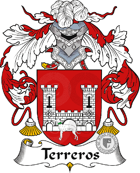 Coat of arms of family Terreros