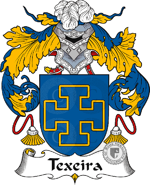 Coat of arms of family Texeira