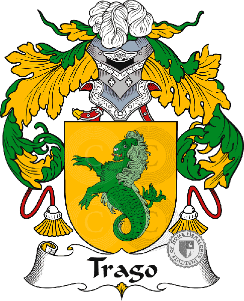 Coat of arms of family Trago
