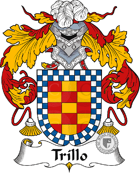 Coat of arms of family Trillo
