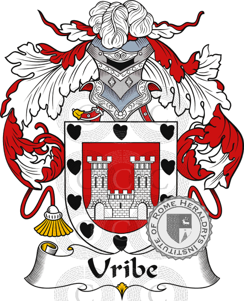 Coat of arms of family Uribe