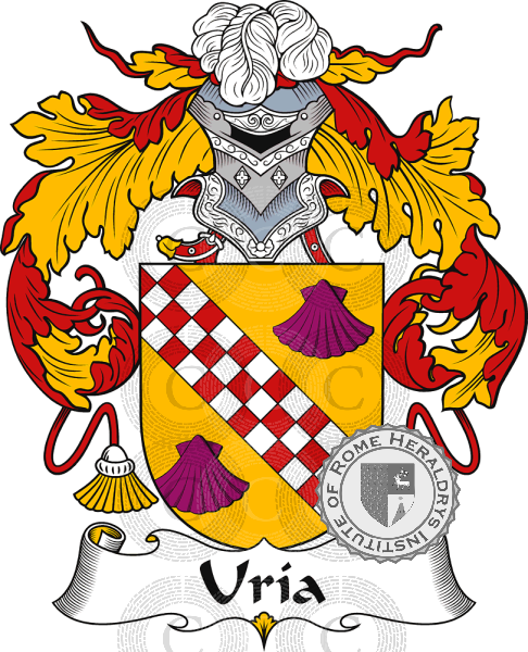 Coat of arms of family Uría