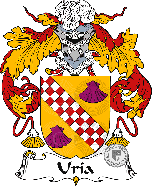 Coat of arms of family Uria