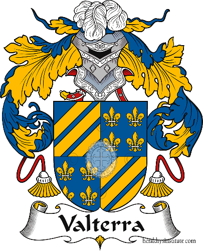 Coat of arms of family Valterra