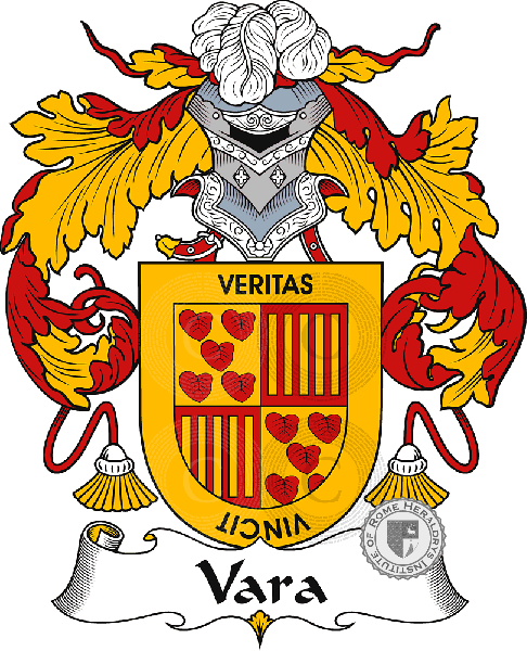 Coat of arms of family Vara